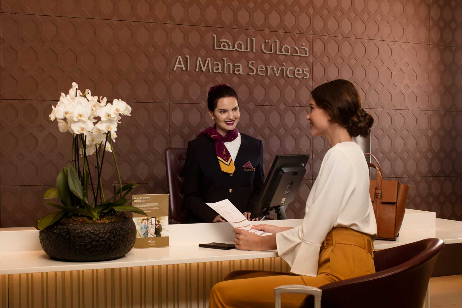 Enjoy a seamless airport experience with Al Maha Services