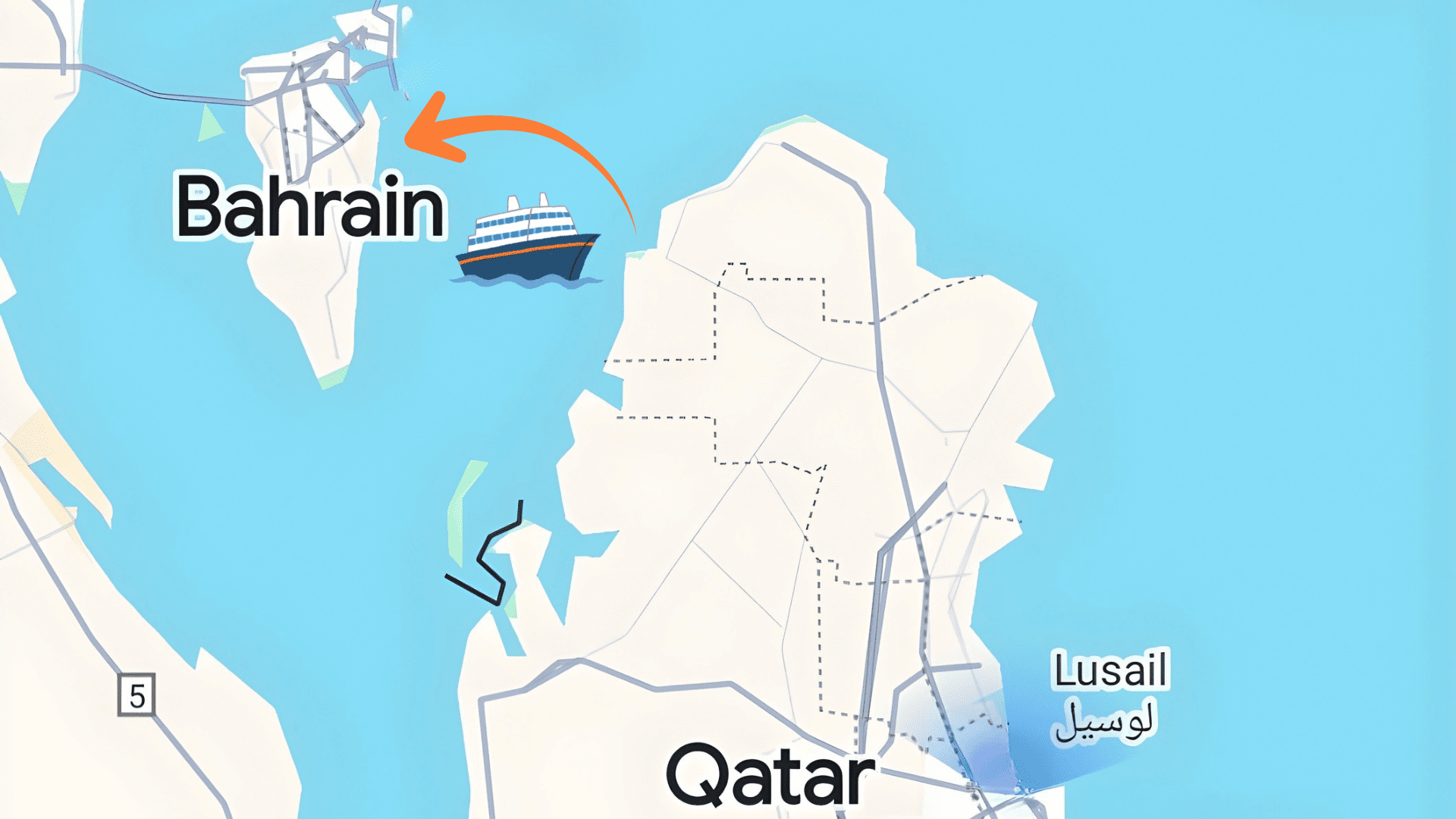 Qatar to Bahrain in Just 50 Minutes: First‑Ever Passenger Ferry Launched!