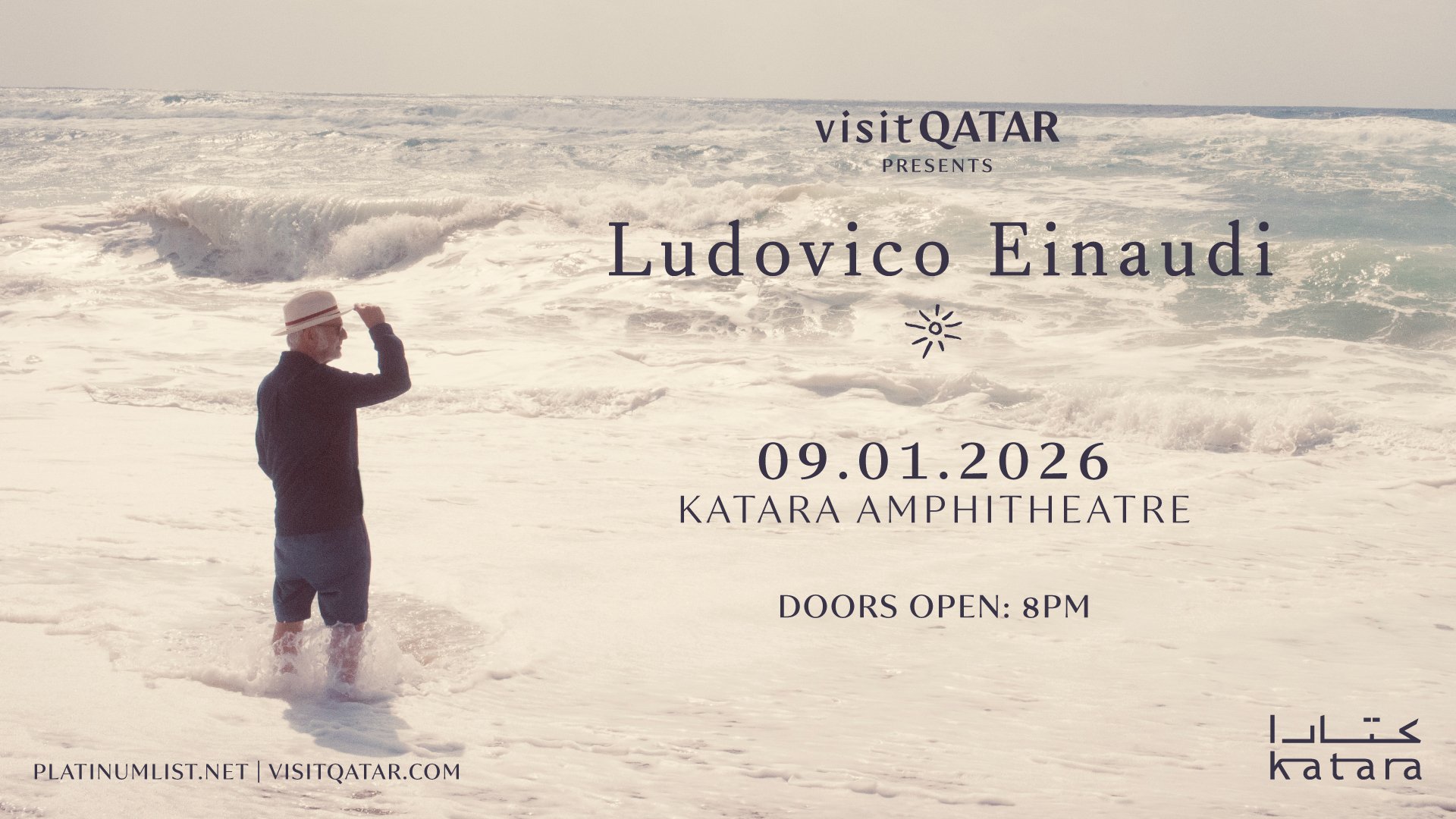 Visit Qatar Presents Ludovico Einaudi Live in Doha